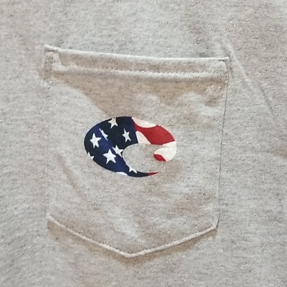 Costa C Flag Pocket T-shirt - Picture 3 of 5